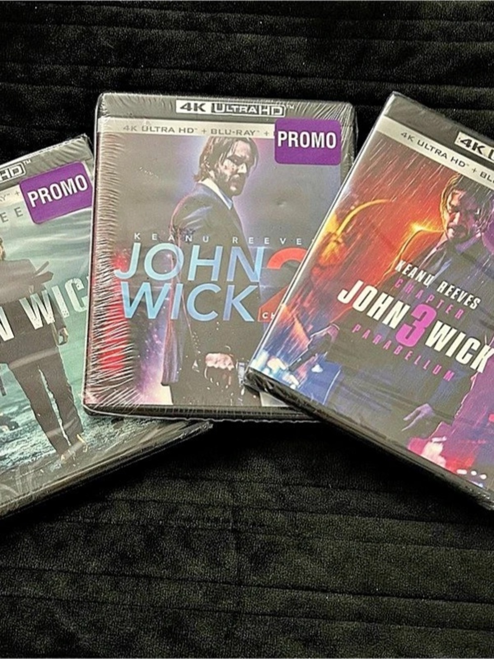 Lionsgate John Wick: Chapters 1-3 4K Ultra HD Blu-ray Collection